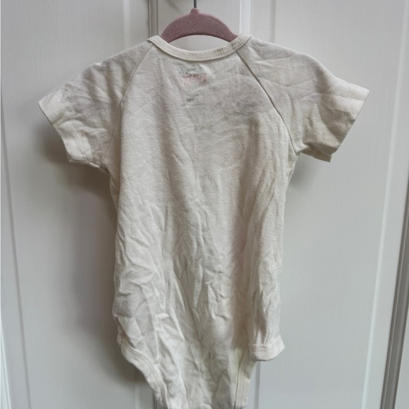Disney Baby 18M Cream Little Princess Aurora, Belle & Cinderella Short Sleeve - Picture 5 of 5